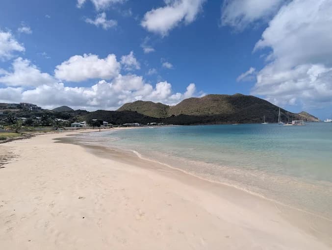 Anse Marcel Beach - white sand